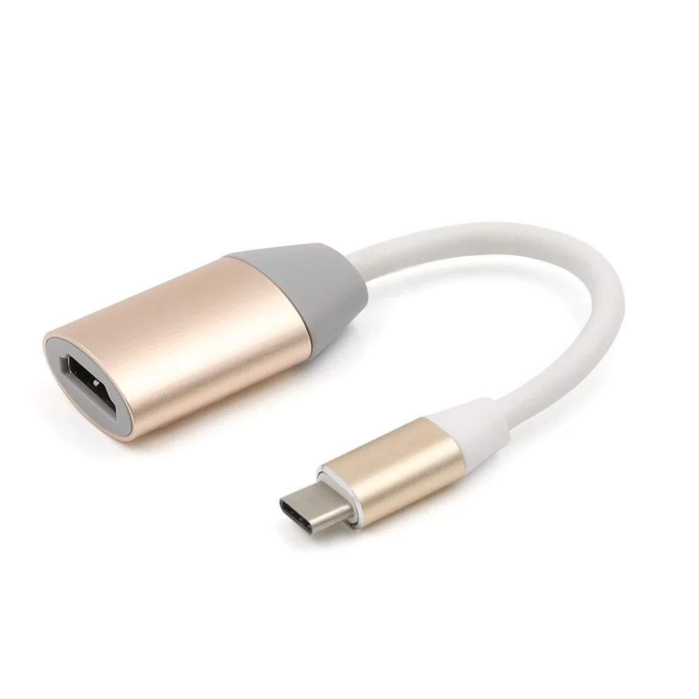 CYKE Factory price usb c to Video HD output female cable adapter converter Type HDTV