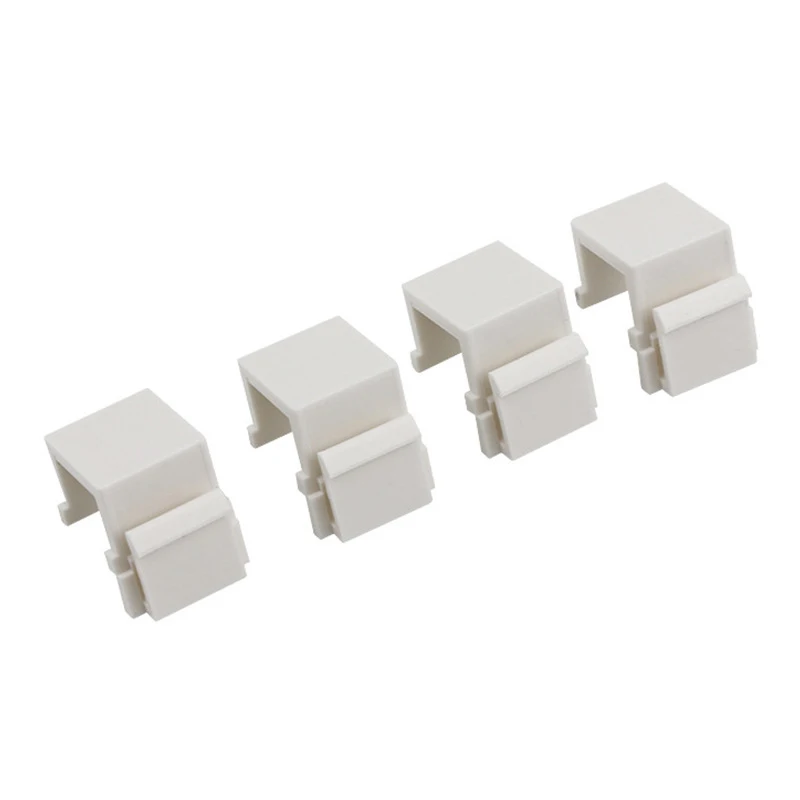 Blank Keystone Jack Inserts for Keystone Wall Plate and Patch Panel, 1000pcs/Pack