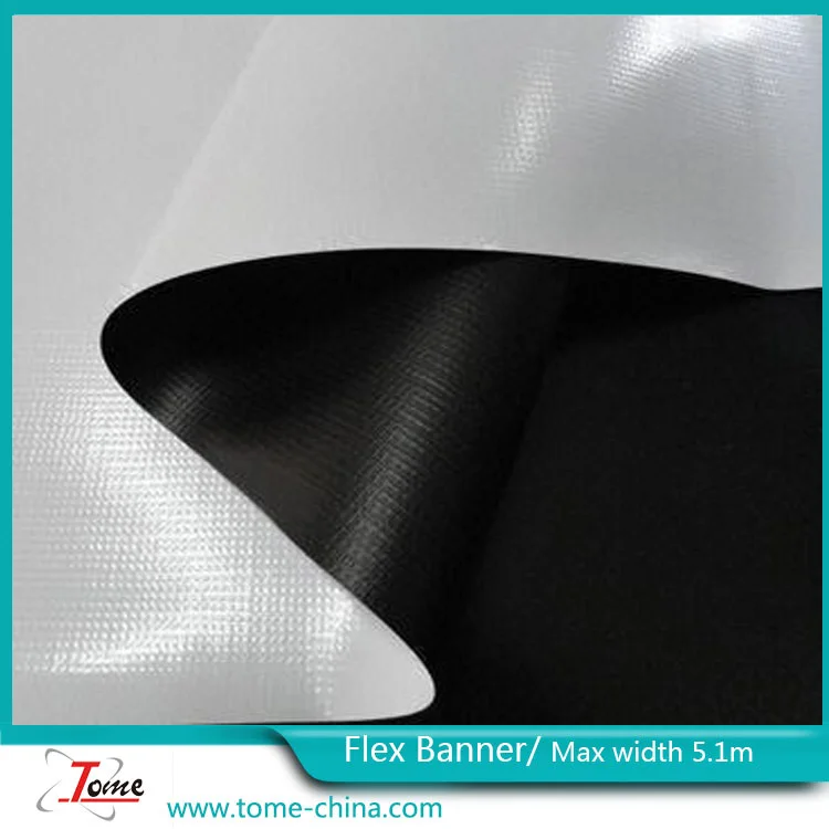 TOME High Quality 440Gsm 510Gsm Pvc Coated Laminated PET MESH Advertisement Printing Flex Banner