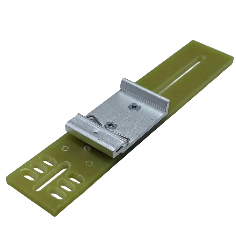 Installed on 35mm DIN rail  linear rail clip clamp