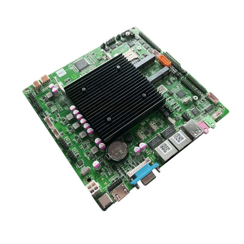 Mini-tix industrial control motherboard j1900/2840 quad-core processor low-power nas industrial PC motherboard