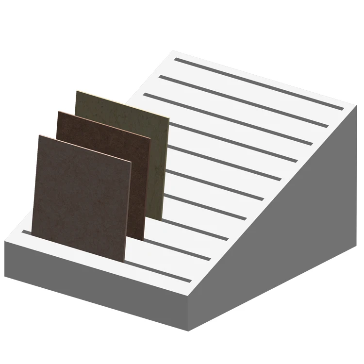 Wooden Ceramic Stand Flooring Rack Shelf Tile Store Retail Sample Displays Wood Floor Tile Display Racks