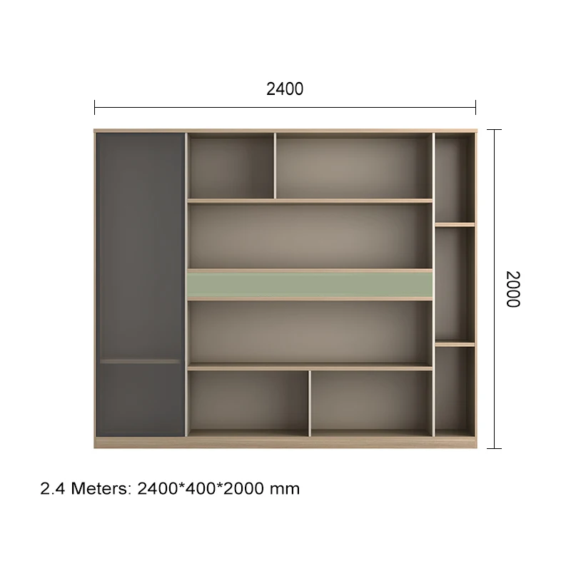Zitai dental melamine file cabinet wooden Modern design furniture wood file cabinets storage cabinet office use