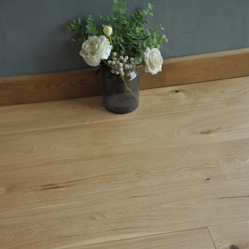 Guangzhou factory engineered hardwood Flooring white oak wood parquet