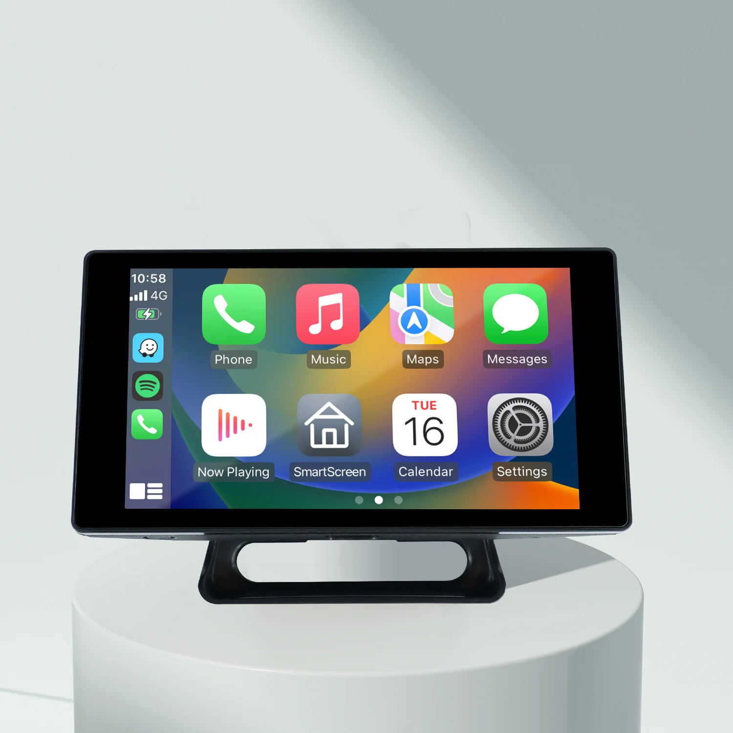 Portable PND Car Stereo HD Touch Screen Wireless CarPlay Android Auto Car DVD Player With Camera Carplay Screen