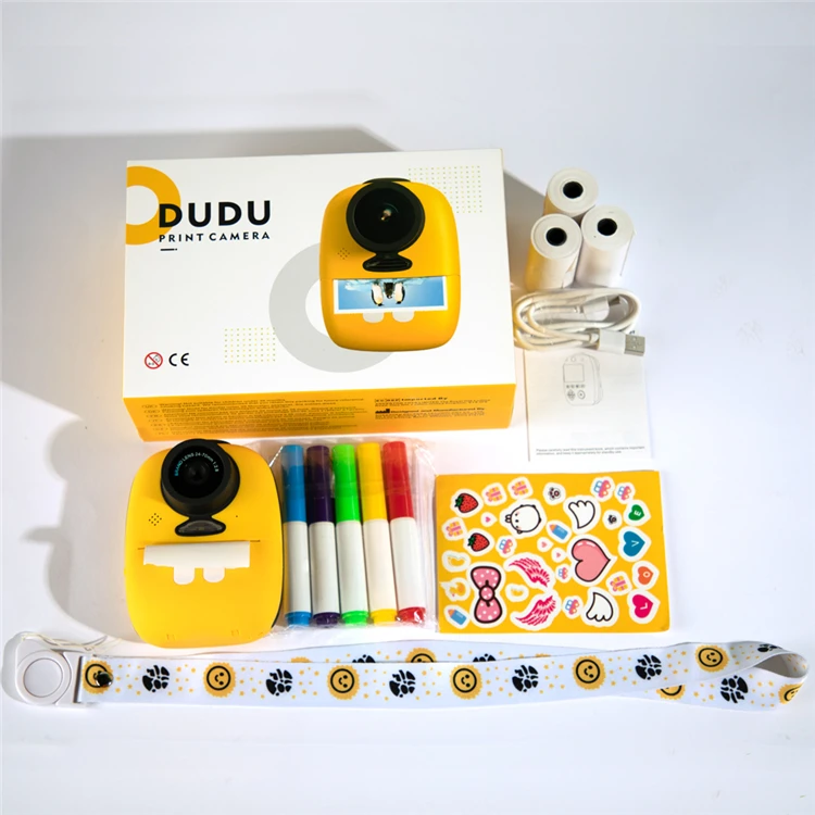 Детская Цифровая видеокамера 2 0 дюймовый экран мультяшная игрушка Водонепроницаемая детская камера