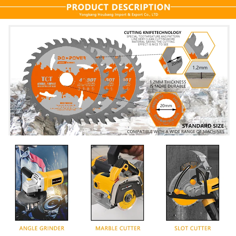 TCT Circular Saw Blades Woodworking Saw Blades
