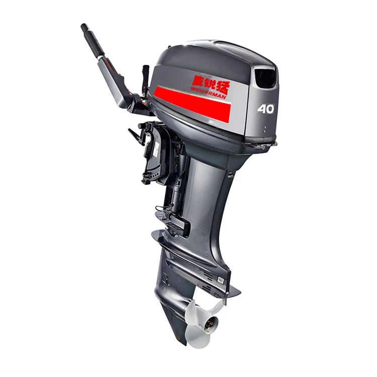 703cc Outboard Engine 40hp Outboard Motor 2 Stroke Gasoline Boat Engines