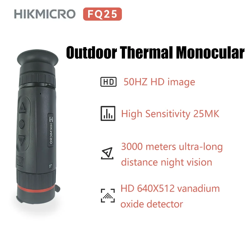 Hikmicro FH FQ thermal imaging monoculaire night vision infrared thermographic thermal imaging camera