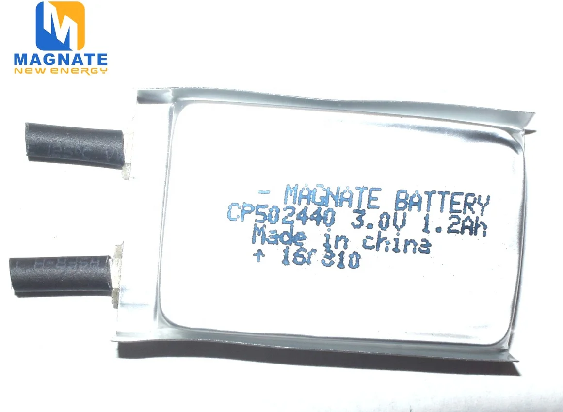 MAGNATE Battery Cell CP204142 3V 550mah CP224147 CP352440 CP504644 Made in China