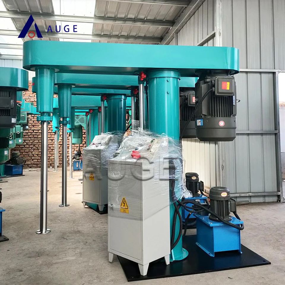 Continuous Operating Mixer Paint High Speed Disperser Dispersion Paint Mixing Machine