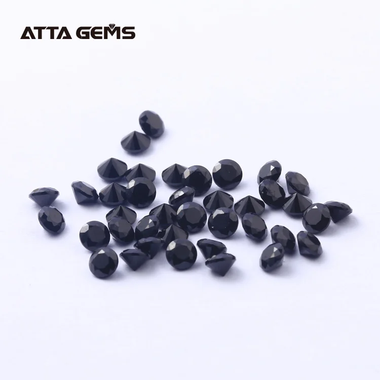 Black onyx Brilliant oval shape black Loose gemstone for ring and necklace wholesale Jewelry price