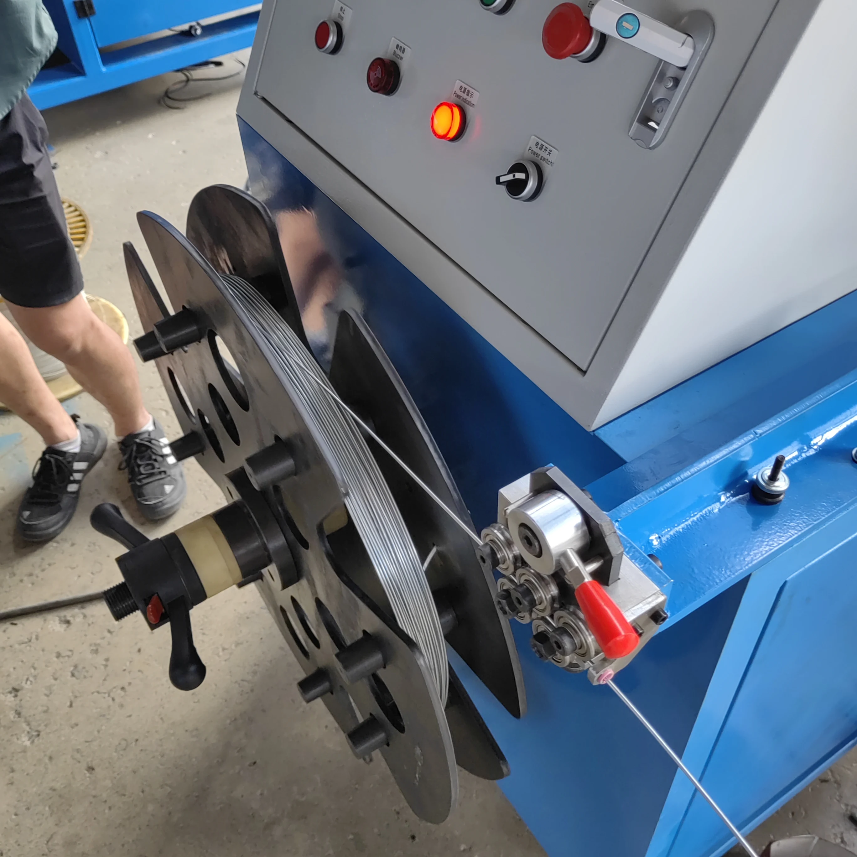 Steel Rope Machine Rope Machine Manufacturer  GS300mm Steel Wire Rope Reeling Machines