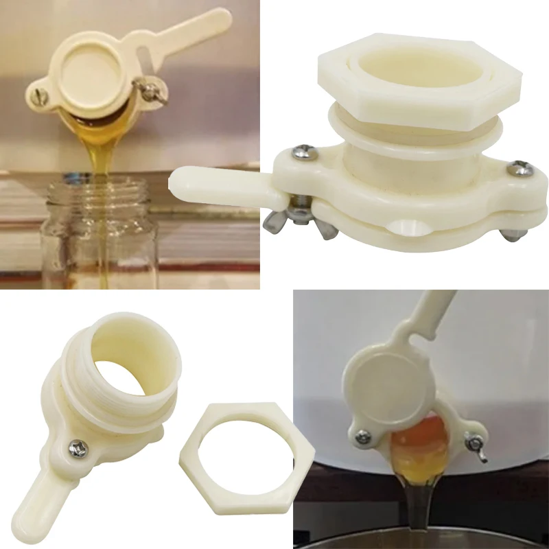 Bee Keeping Equipment Plastic Honey Gate Valve Honey Extractor Honey Tap Beekeeping Bottling Tool