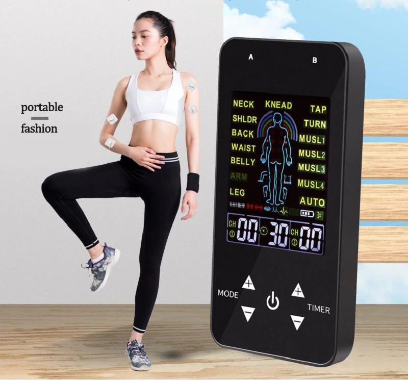 
Electronic pulse therapy apparatus EMS household massager digital meridians cervical vibration massager 