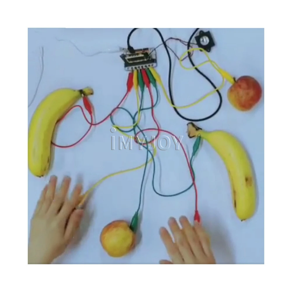 Other musical instruments & accessories piano professional electric puzzle education toy 6 key fruit keyboard piano for kids