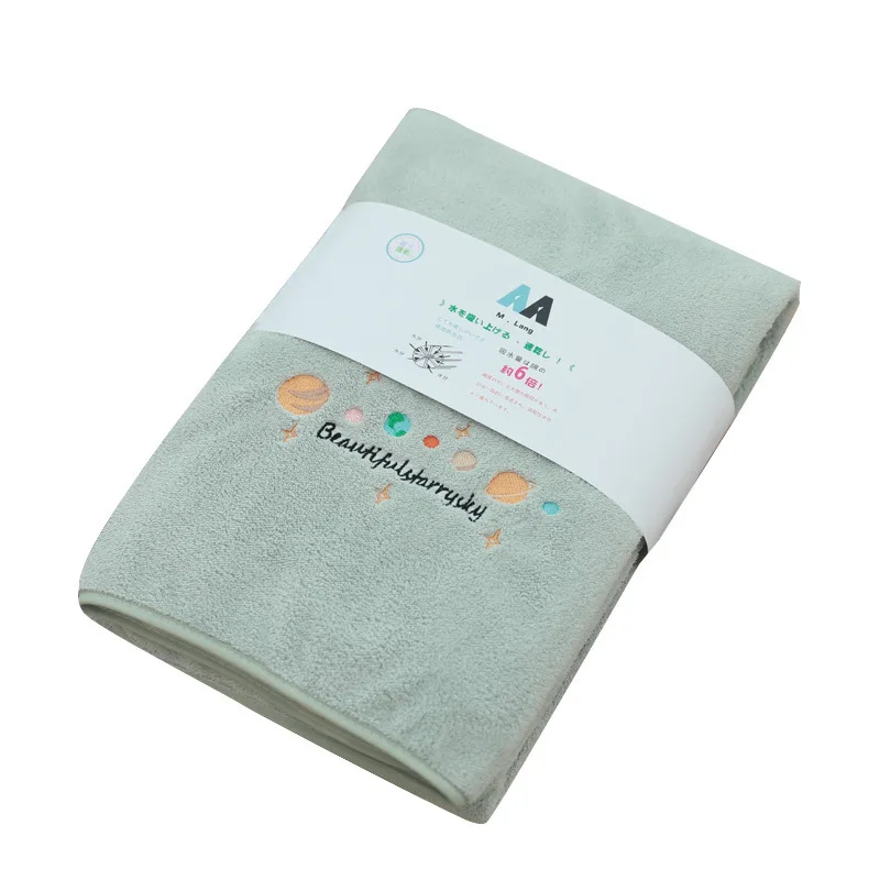 Autumn and winter absorbent quick drying bath towel for adult men and women large non-hair soft household