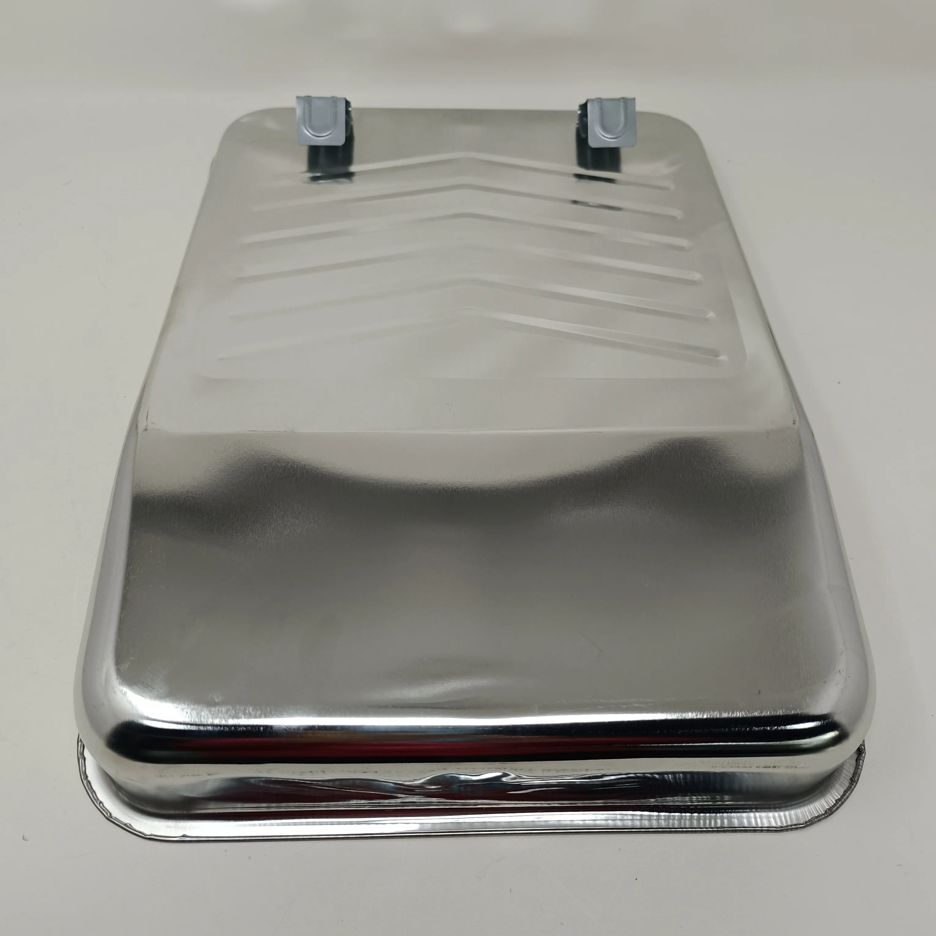 9 Inch Zinc Plated Metal Tray for Painting Accessorial Tools with Brush Roller Durable Paint Tray