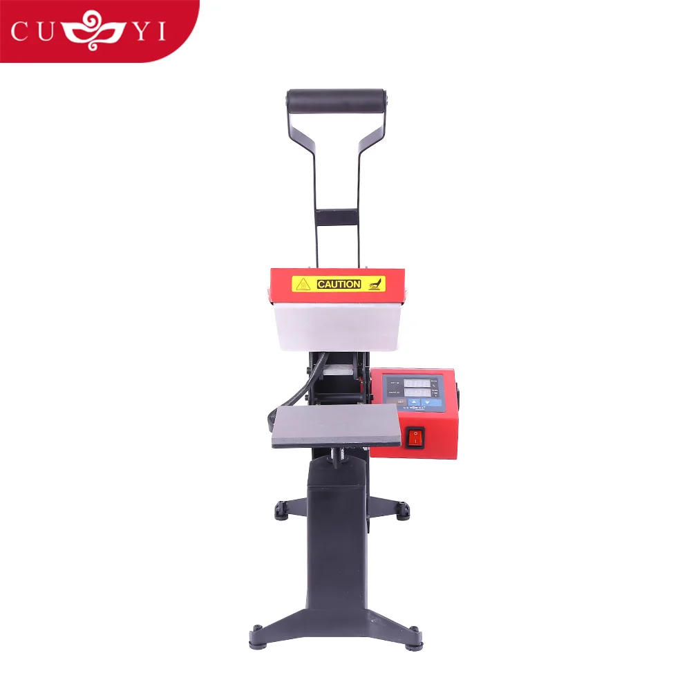 CUYI Label Gen2 15*15 cm Heat Press Machines for Small Size Heat Transfer Sublimation Machine