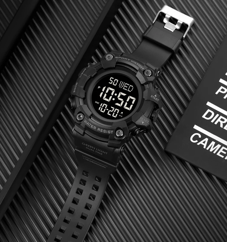 SKMEI 1968 Custom Logo Watches Wholesale Bulk For Men Jam Tangan Sport Digital Watches