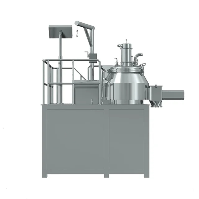 Top selling high shear mixing wall mounted wet mixer granulator in pharmaceutical industry