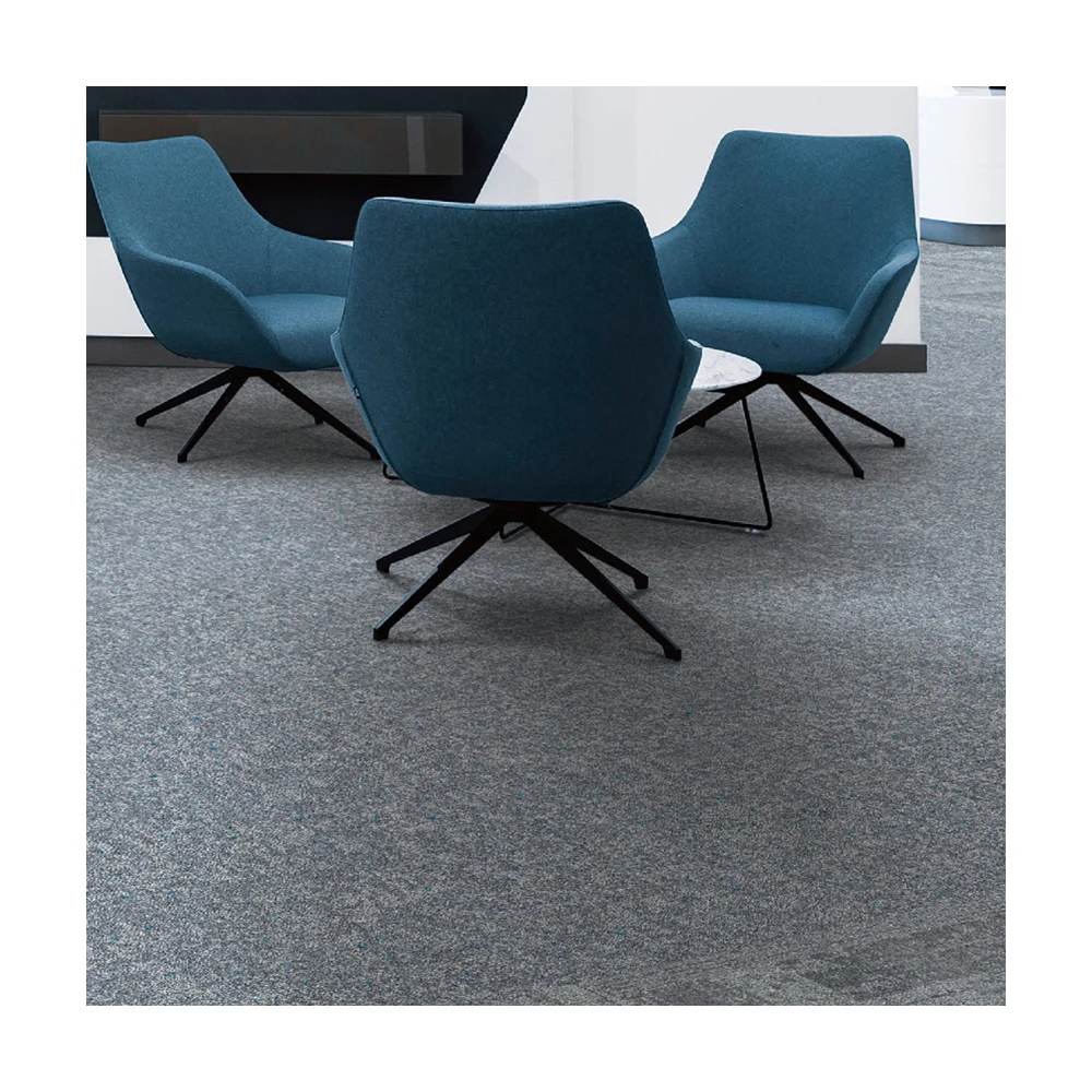 HJ Pp Surface Floor Carpet Tiles 50x50 Used in Commercial Office Hotel Living Room