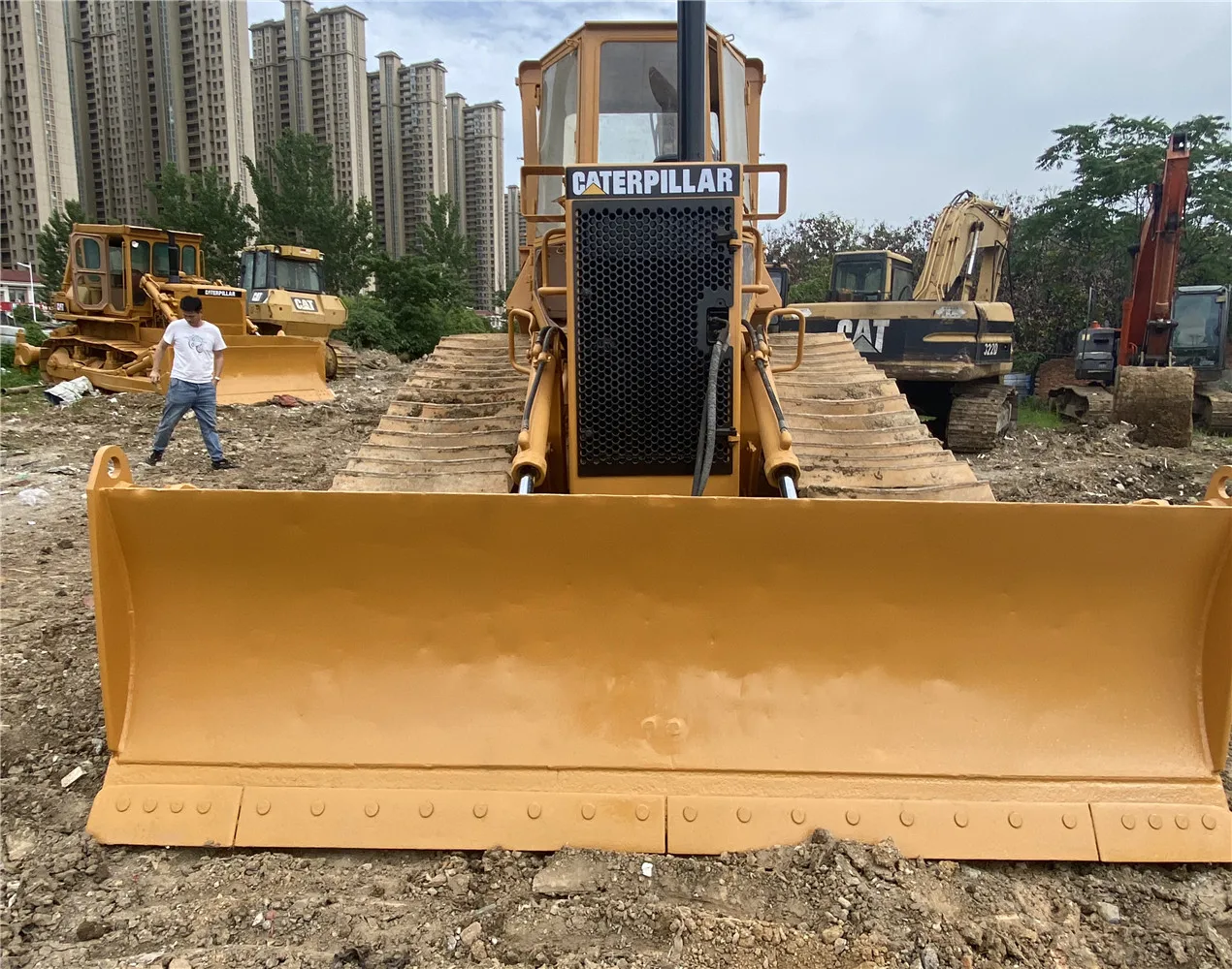 Strong Power Equipment Cat D5H Model for heavy work/ Working Condition Dozer for sale Secondhand CAT D5H Bulldozer