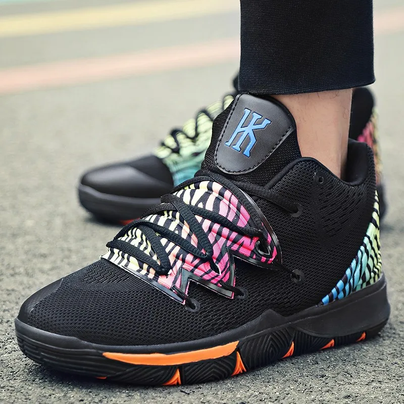 HN6047 Street Basketball Sneakers Anti skid High top Breathable Basketball 36-45#