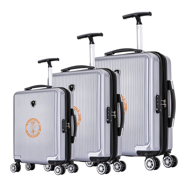OMASKA ABS Hard Trolley Travel Luggage ABS Luggage 3pc Setcustom Logo ABS Trolley Luggage Set Travel Bag