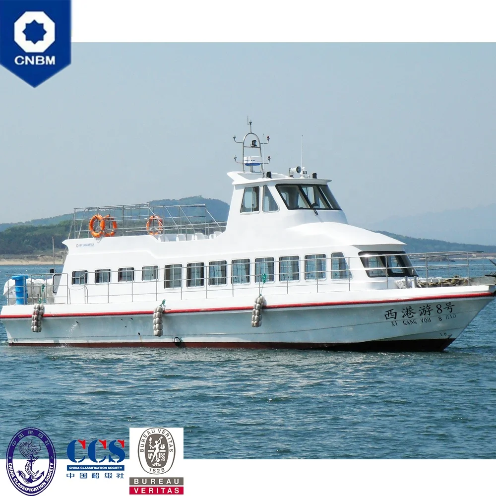 
61ft 56 Seats Fiberglass/Steel/Aluminum Hull Catamaran Ferry Boat Passenger Vessel for Sale with CCS Classification Society 