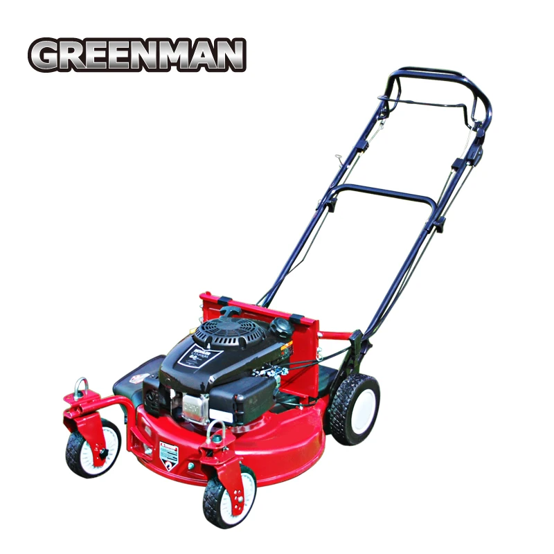 22inch grass cutting self-propelled lawn mower 558mm with gasoline engine