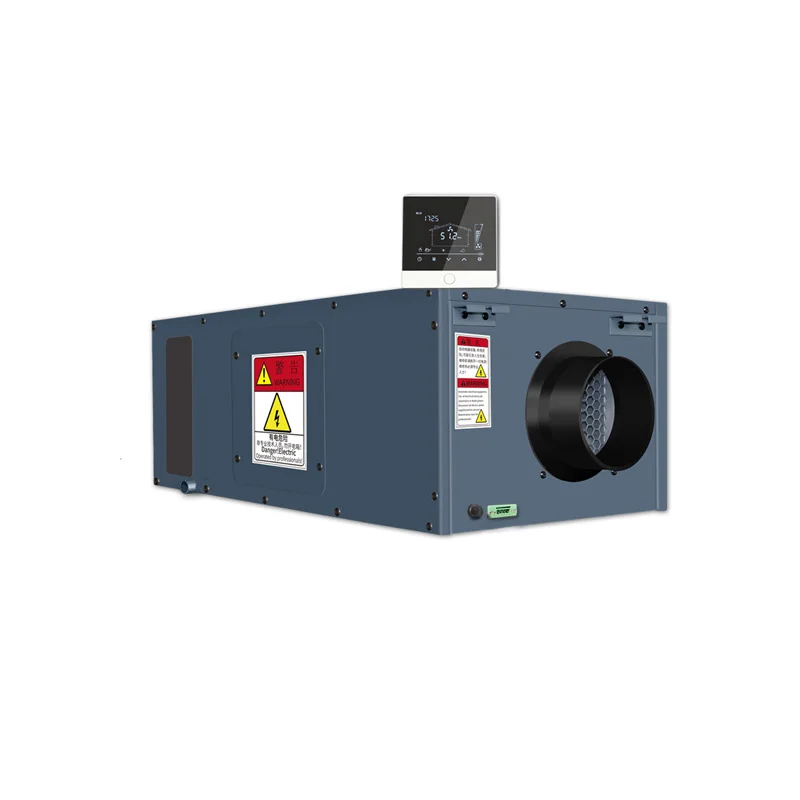 20L/D dehumidifying capacity ceiling mounted whole house ventilated dehumidifier