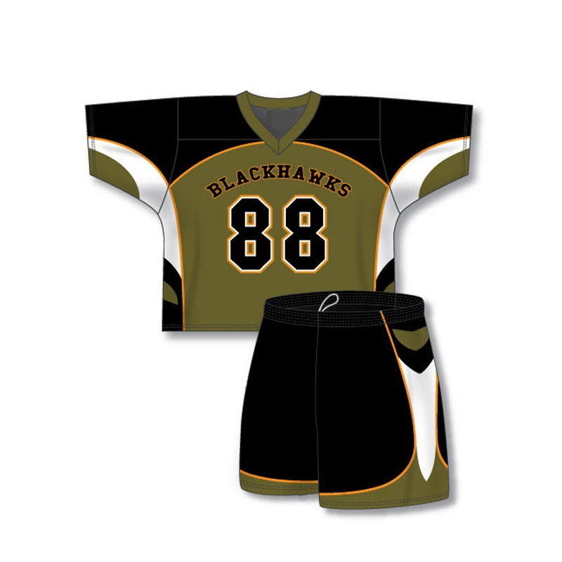 Wholesale Cheap Custom Best Quality Sublimated College Youth Lacrosse Uniforms Custom Designs for Men Sportswear 100% Polyester