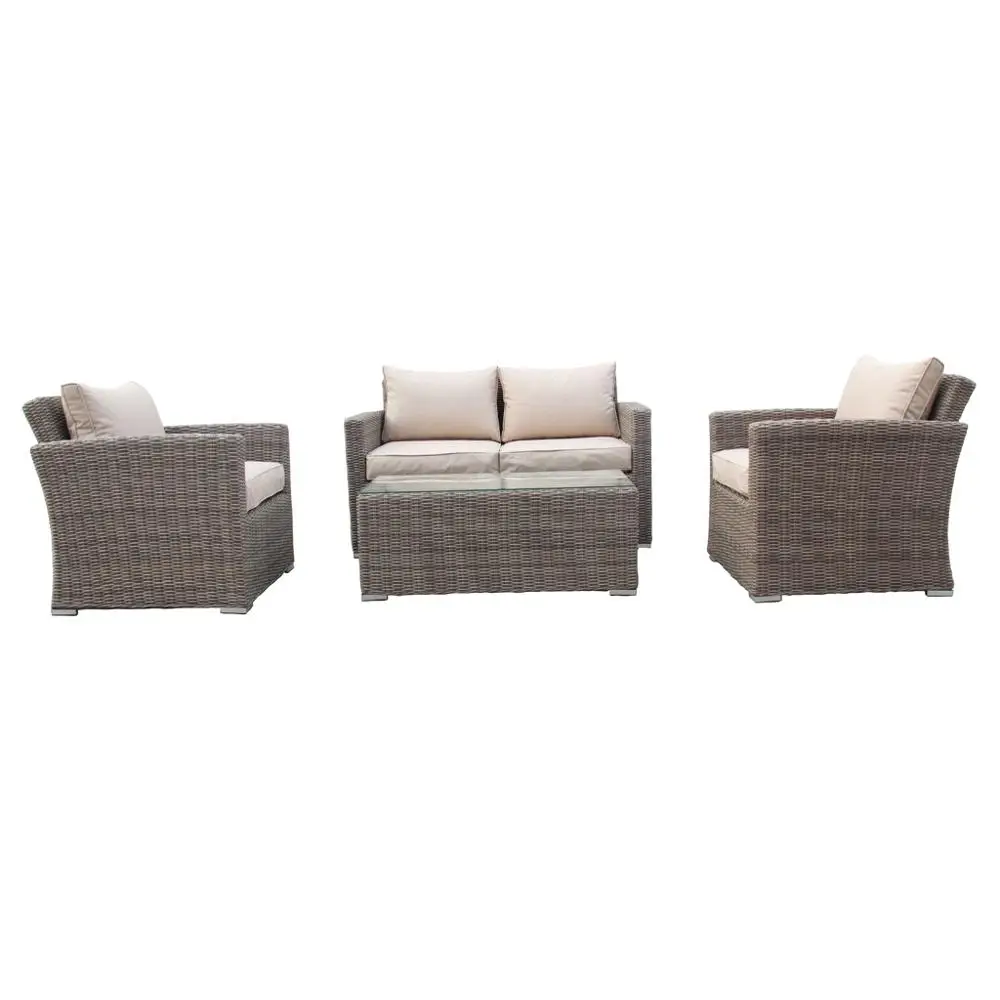 
High Quality China All Weather Outdoor Furniture Wholesaler Eco-friendly Garden Rattan / Wicker Sofa set 