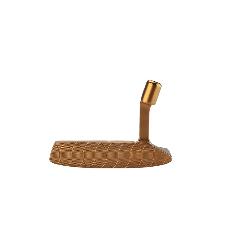 CNC milled face gold color golf putter golf club putters universal Unisex right hand golf club putter