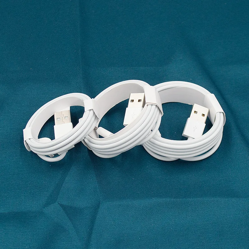 Wholesale For Apple Usb Cable 3ft 6ft 8Pin to USB Charging Data Cable For Iphone 15