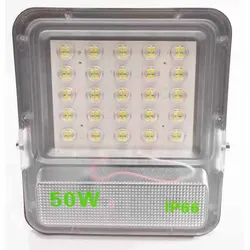 Factory Wholesale High power soccer field 100-265V half aluminum Wave 50w 100w  led floodlight