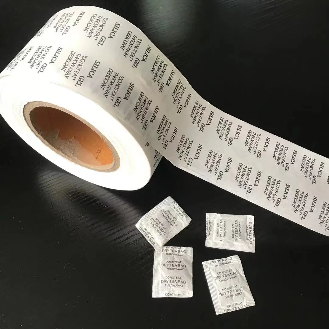 Heat Sealing Factory Specialized in Supplying Color Printing & Custom Logo Desiccant Paper