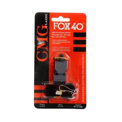 2022 Outdoor Emergency Referee plastic FOX-40 Whistle With Blister Card Packing