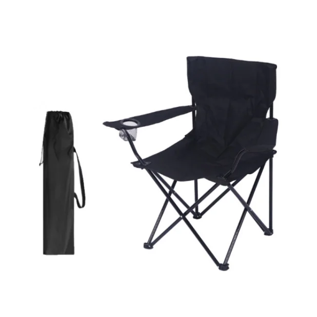 2024 Hot selling Customized Portable Camping Folding Chair Outdoor Folding Lightweight Fish Chair Fishing Beach Chair For Picnic