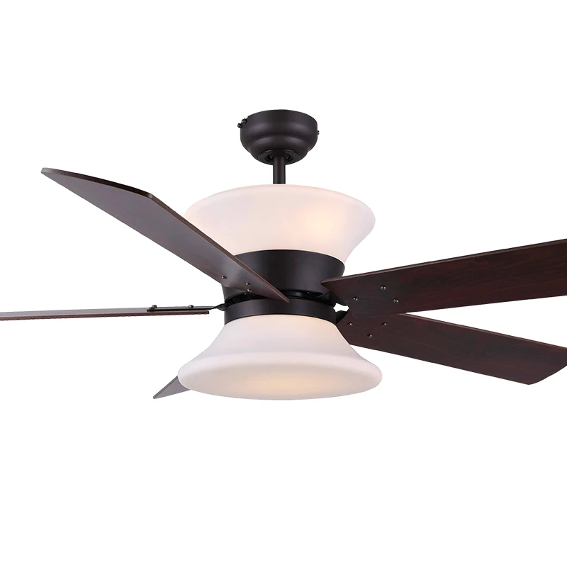 52 inch decorative double light ceiling fan