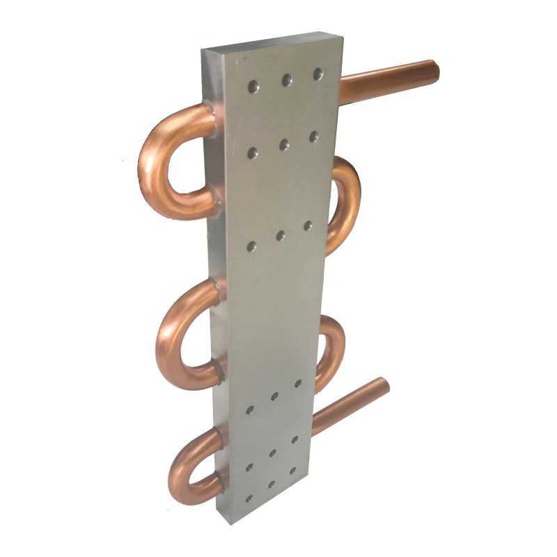 Factory customized liquid cooling cold plate copper heat pipe heat sink 600w water cooler heatsink