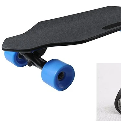 Remote control electric skateboard with control single dual motor