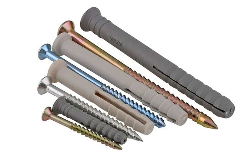 
Self Tapping Screw with Nylon Anchor Plastic Sleeve 