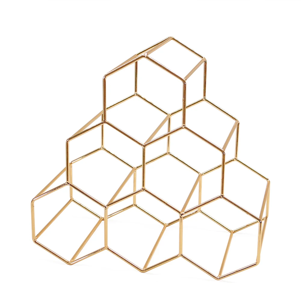 Оптовая продажа, домашняя металлическая черная настенная стойка из нержавеющей стали для винных бутылок