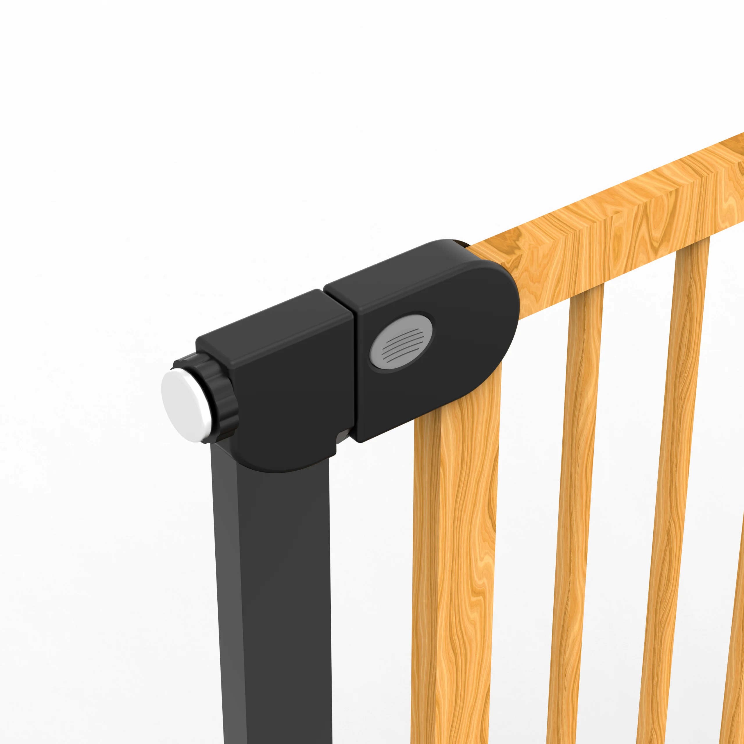 ODM OEM Babysafe Оригинальные металлические деревянные выдвижные Детские Безопасные ворота