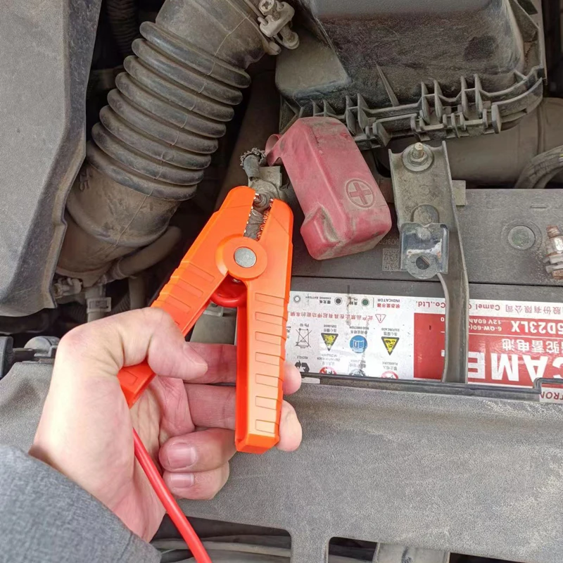 BC5520680 Heavy-Duty Cigarette Lighter Plug,Male Cigarette Lighter Socket to Battery Alligator Clips Clamp