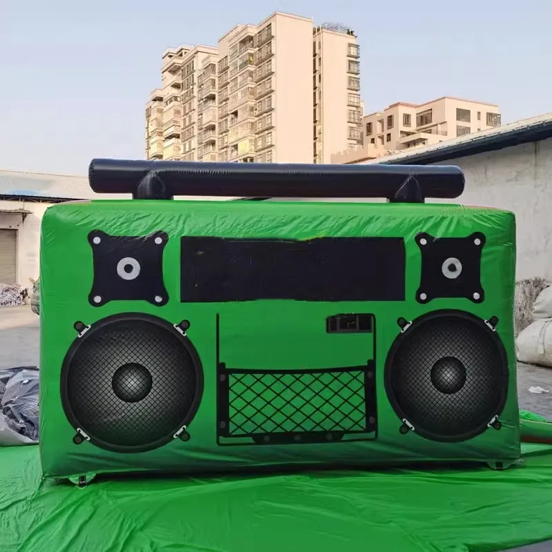 Customized Outdoor Big Inflatable Radio Model Promotional Advertising Inflatable Audio Recorder For Sale