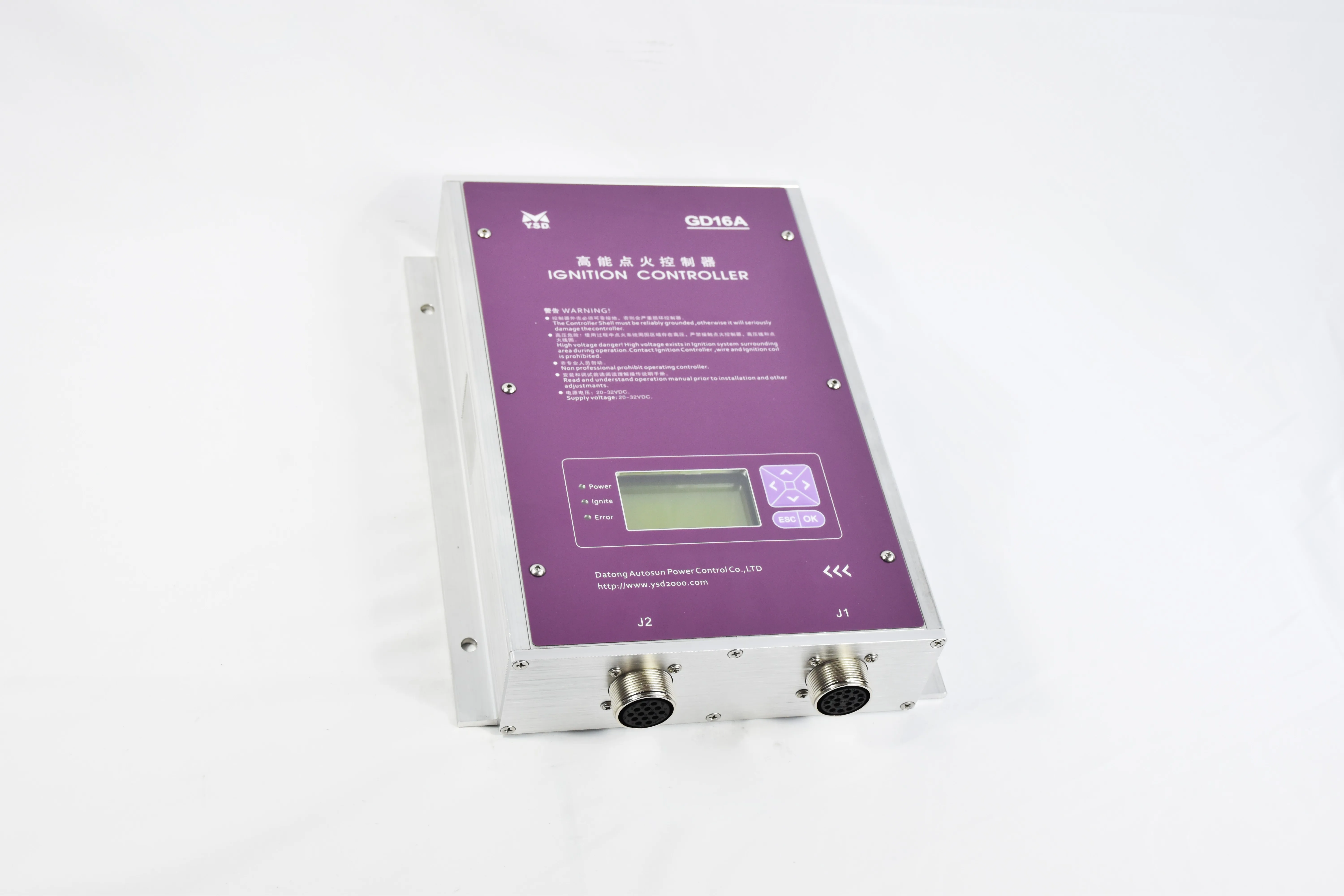 800KW Gas generator 16 cylinders Ignition controller  Motortech MIC5 Altronic Heinzmann woodward Bigas engine generator ignition