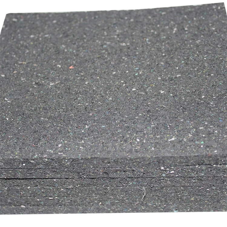 Sound barrier rubber mats gym flooring Interlocking Gym Mat and rubber shock damping mat
